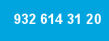 932 614 31 20 932 614 31 20